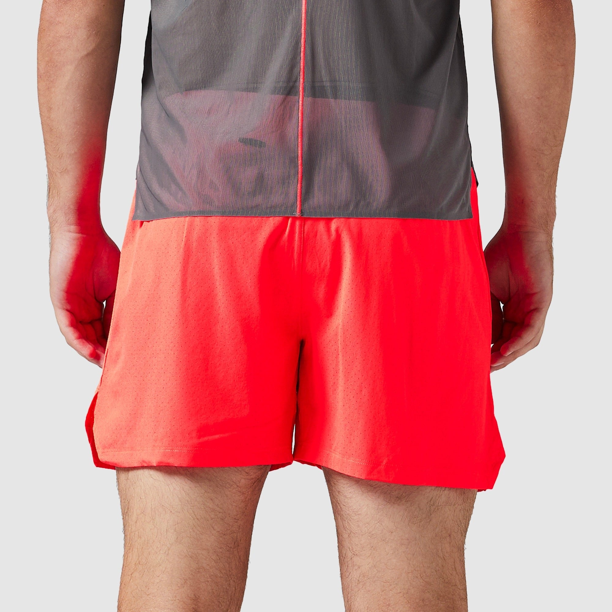 New Balance Sport Essentials RC 5 Inch Shorts Urgent Red