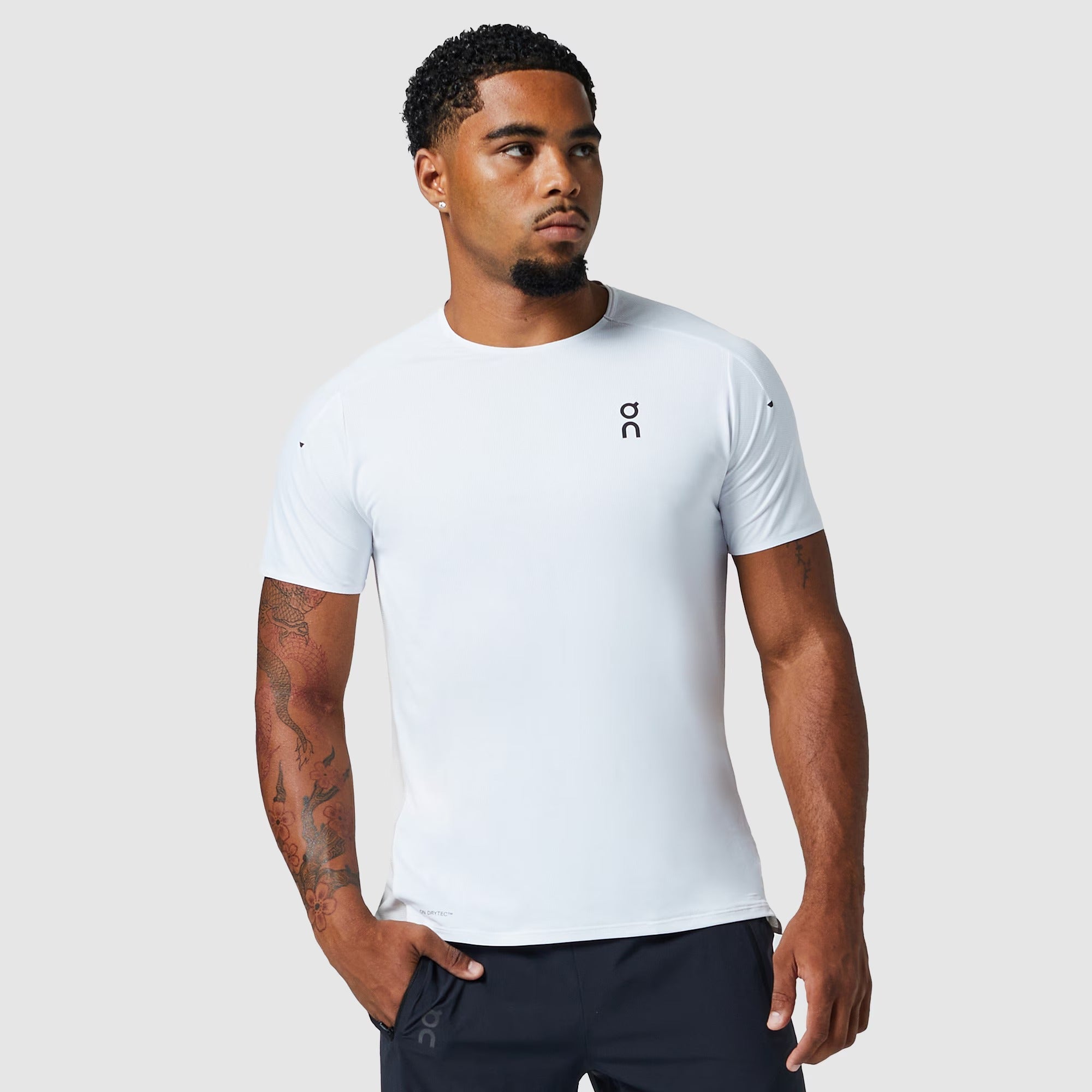 On Performance T-Shirt White/Silver