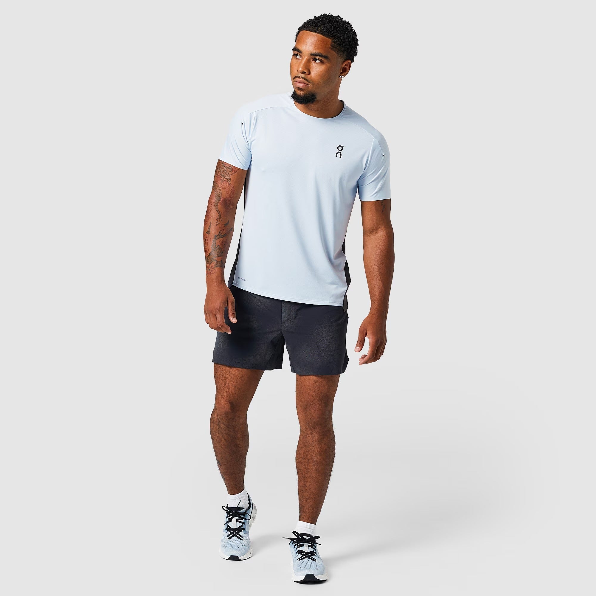 Camiseta On Performance - Arctic/Eclipse