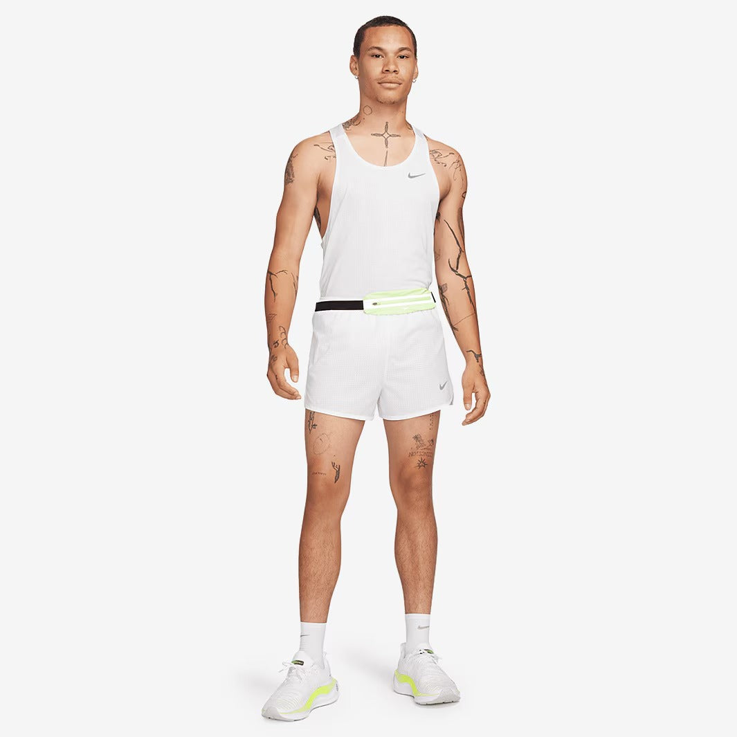 Camiseta regata Nike Dry-FIT Fast - Branca Refletiva