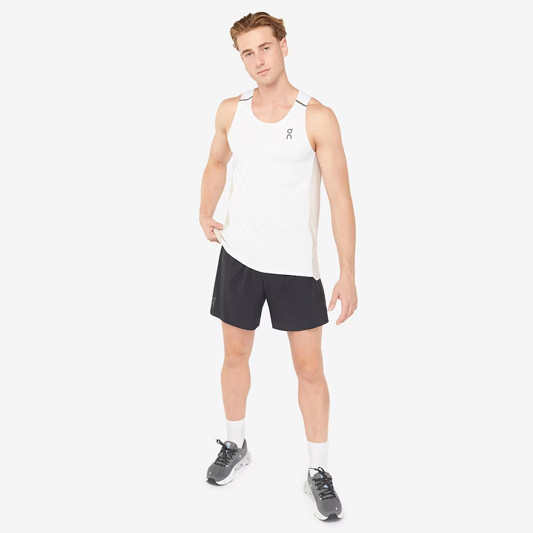 On Performance Singlet White/Silver