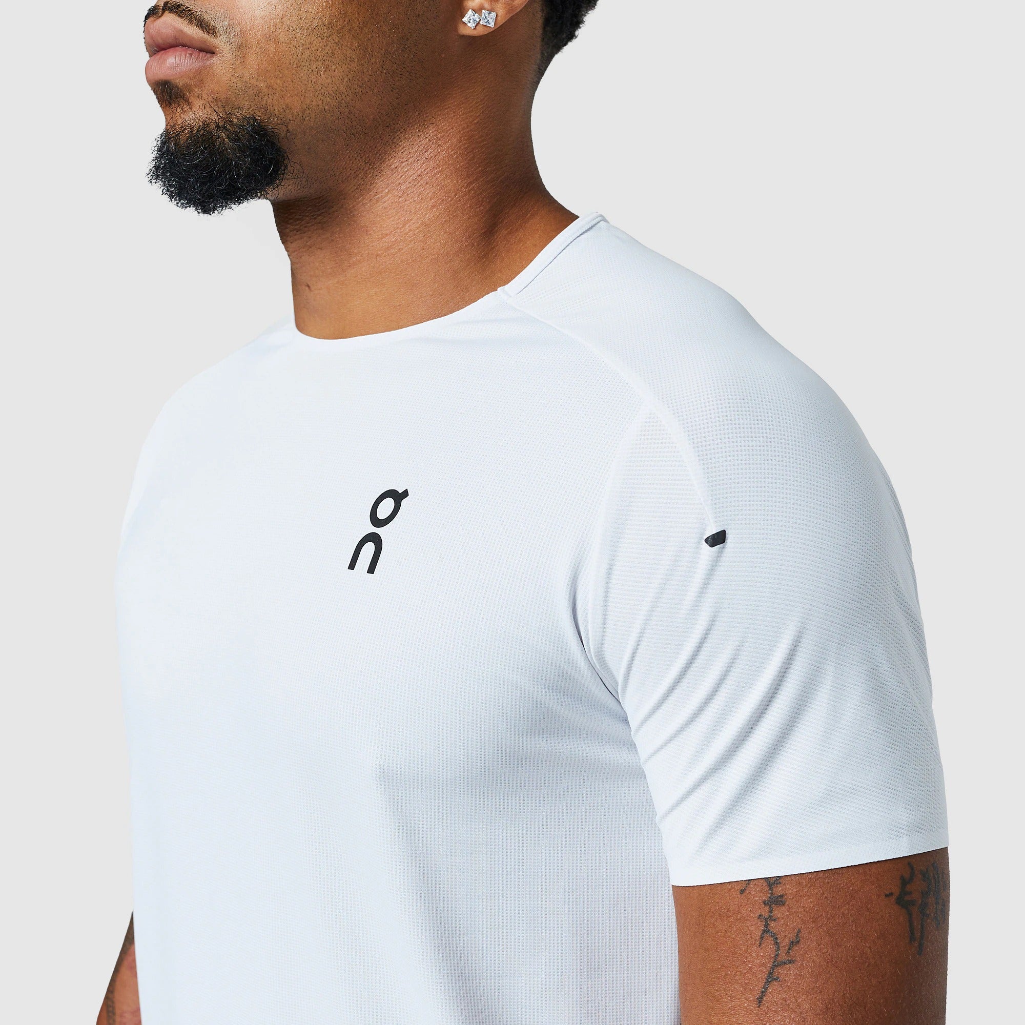 On Performance T-Shirt White/Silver