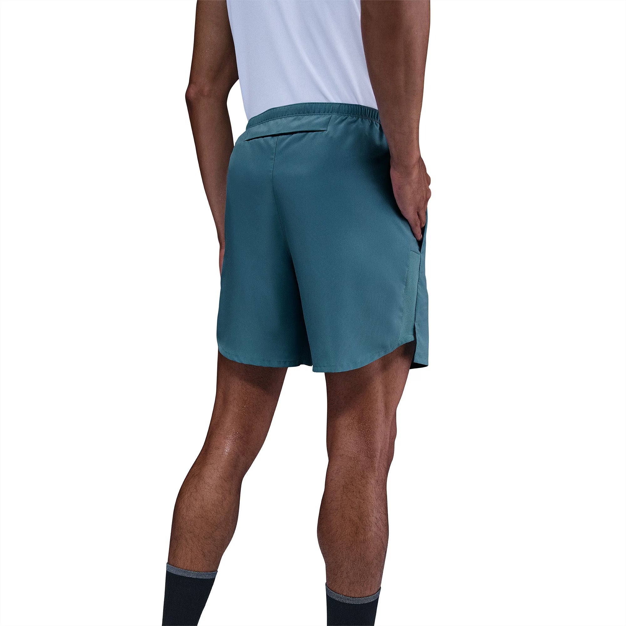 Nike Challenger Brief-Lined 7 Inch Shorts Denim Turq/Reflective Silv