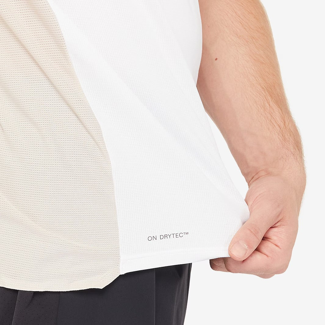 On Performance Singlet White/Silver