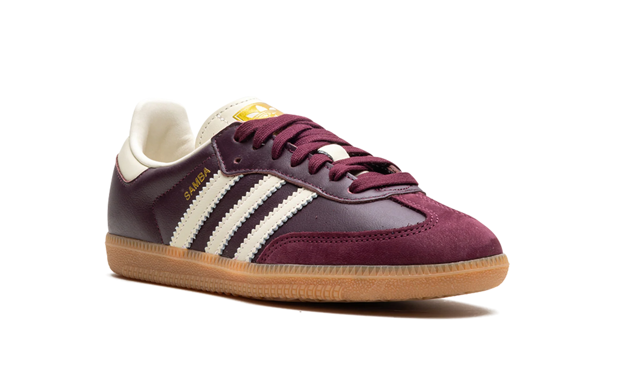 Adidas SAMBA OG WMNS "Maroon / Cream White"