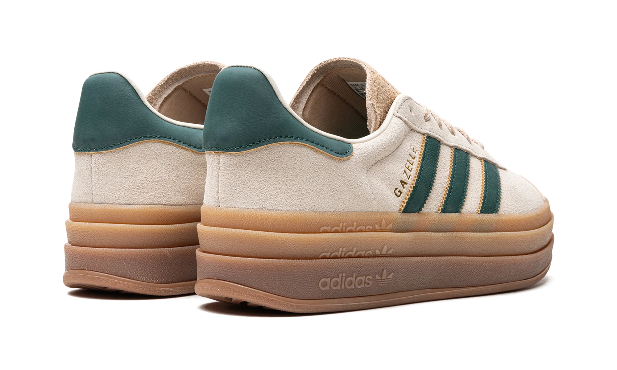 Adidas GAZELLE BOLD WMNS "Cream Collegiate Green"