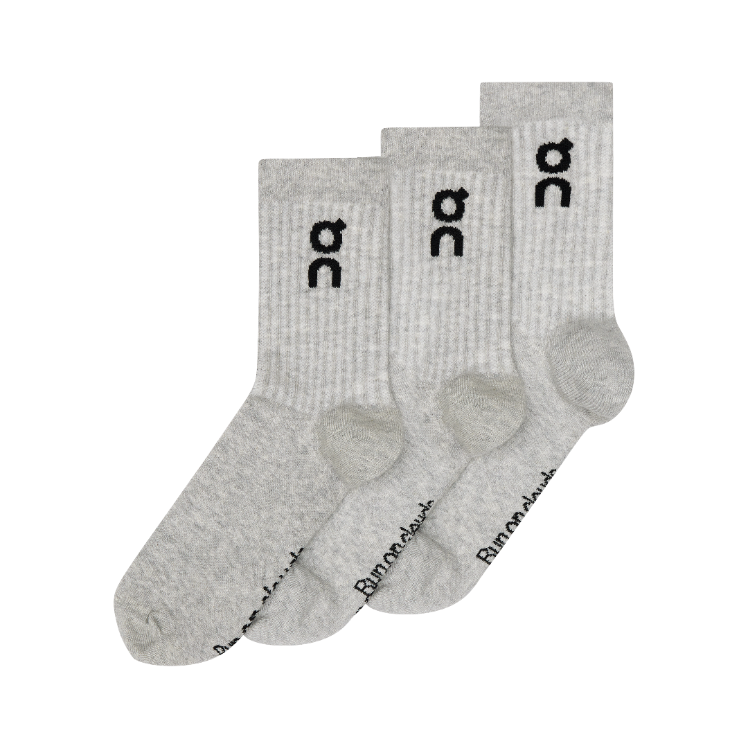Kit de Meias ON Sock 3-Pack Unissex (3 unidades)