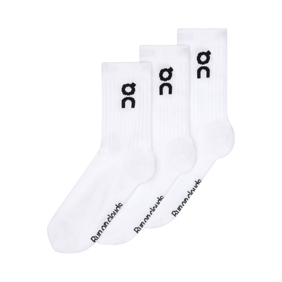 Kit de Meias ON Sock 3-Pack Unissex (3 unidades)