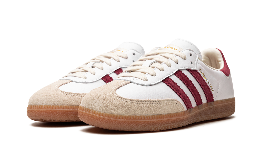Samba Sporty & Rich White Core Burgundy