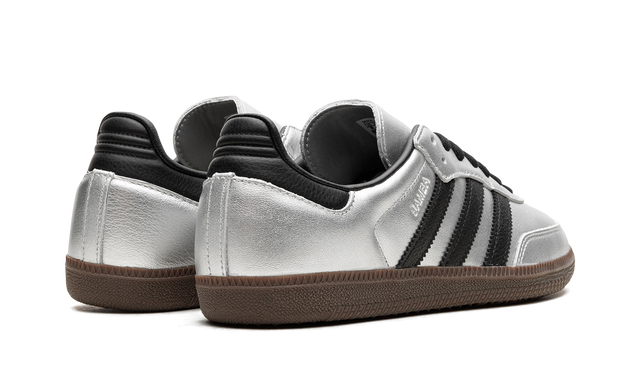 Samba Silver Metallic Black Gum