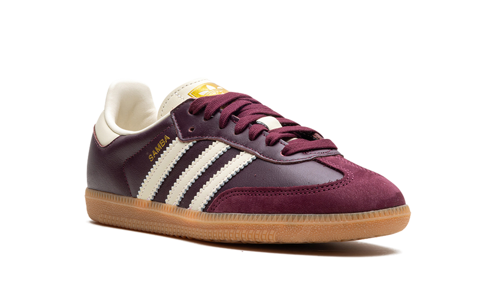 Samba OG Maroon Gold Metallic