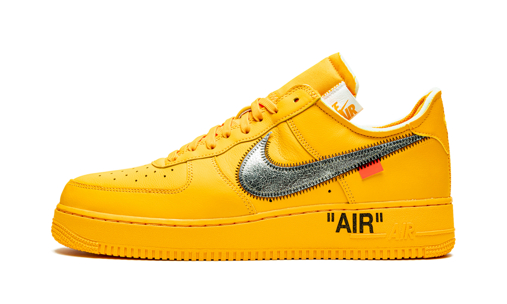 1 Low Off White University Gold Metallic Sier