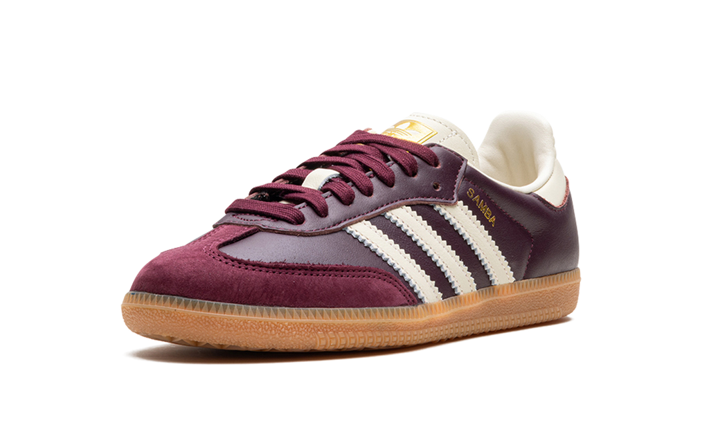 Samba OG Maroon Gold Metallic