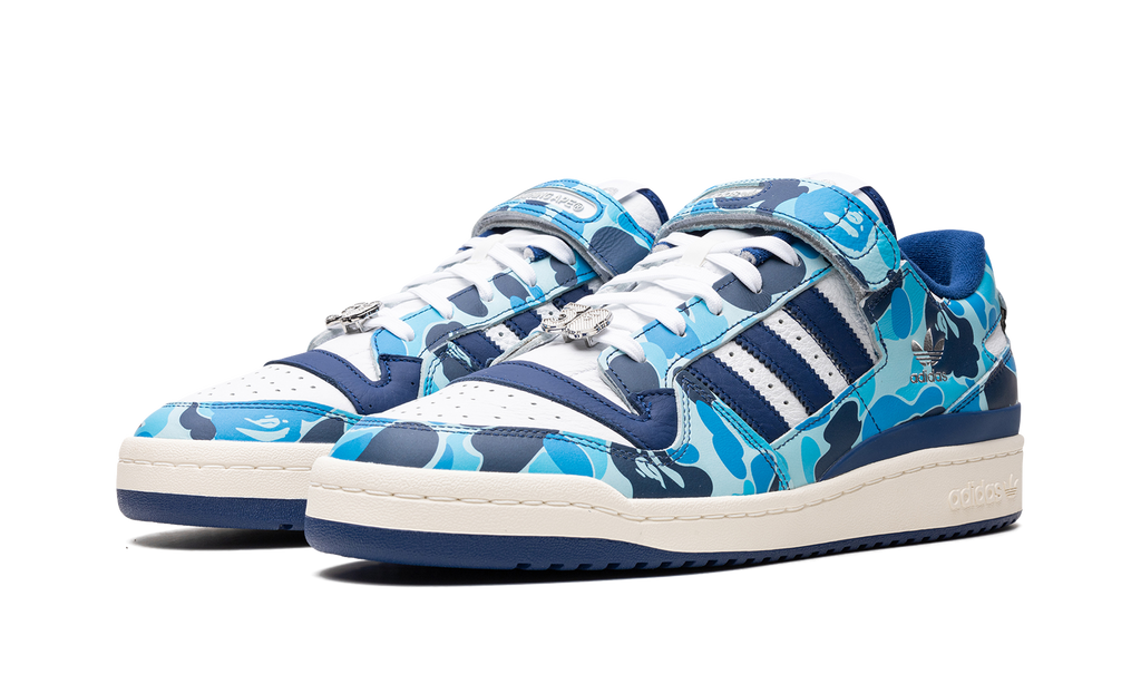Forum 84 Low Bape 30th Anniversary Blue Camo
