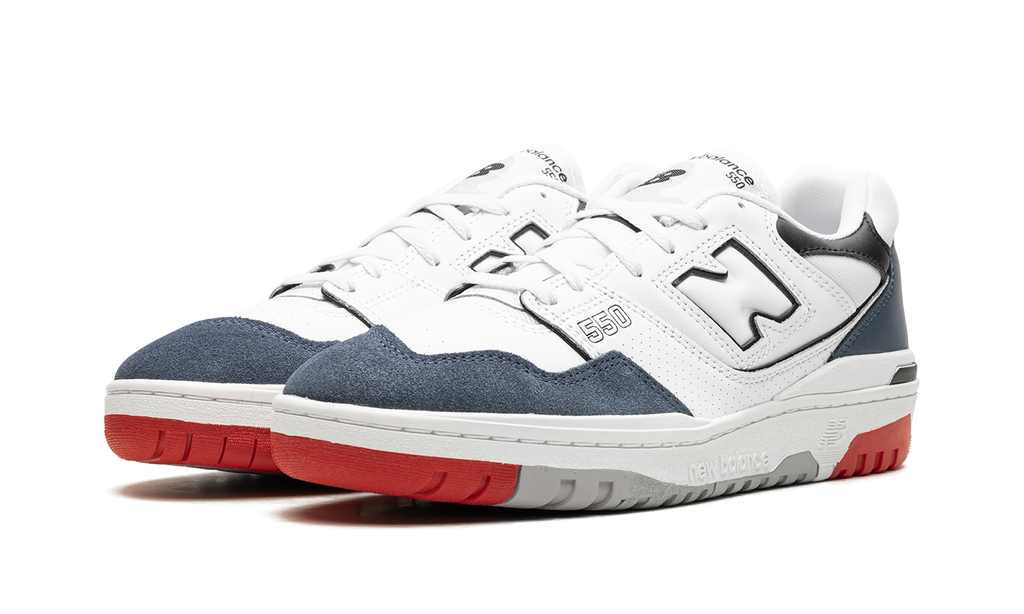 550 White Navy Red