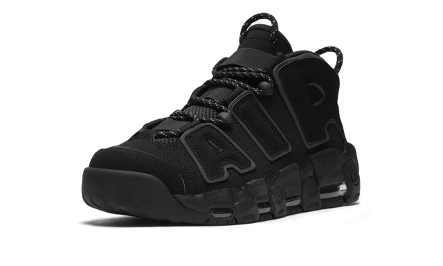 Air More Uptempo Black Reflective