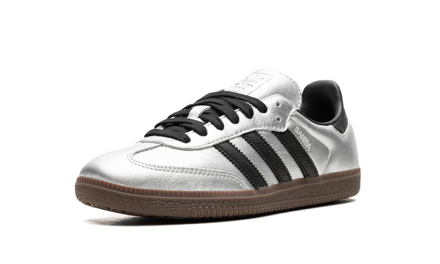 Samba Silver Metallic Black Gum