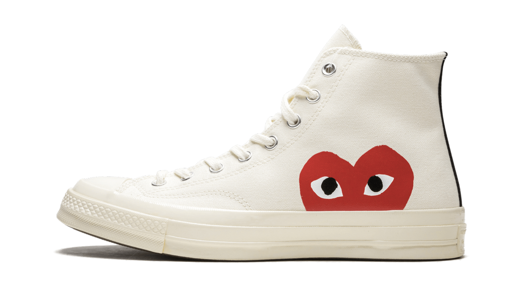 Chuck 70 CDG  "Comme des Garcons Play - White"
