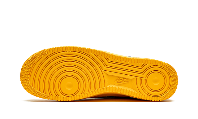 1 Low Off White University Gold Metallic Sier