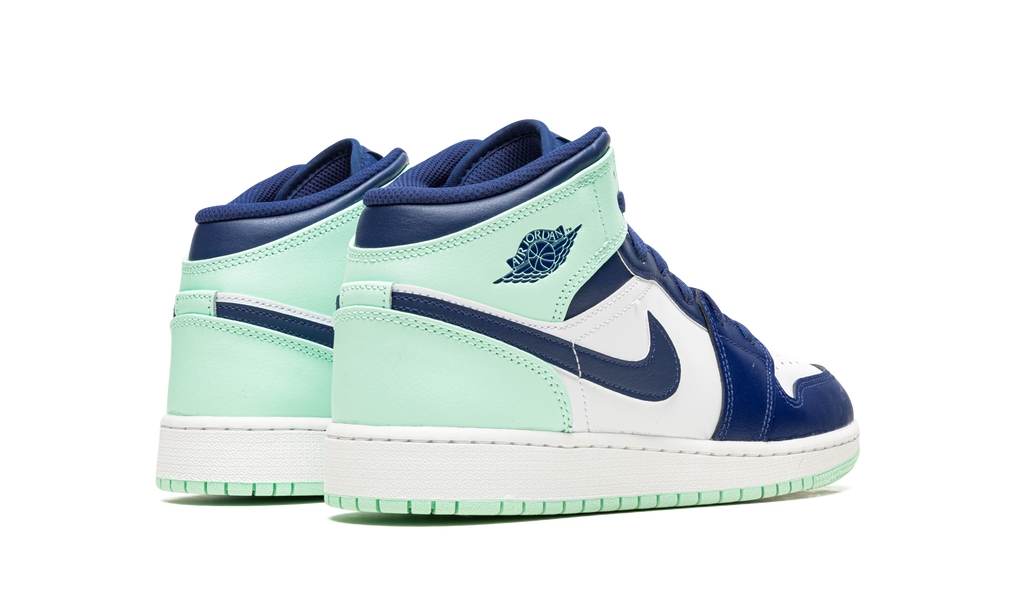 1 Mid Mystic Navy Mint Foam