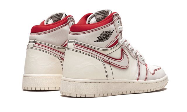 1 Retro High Phantom  Red