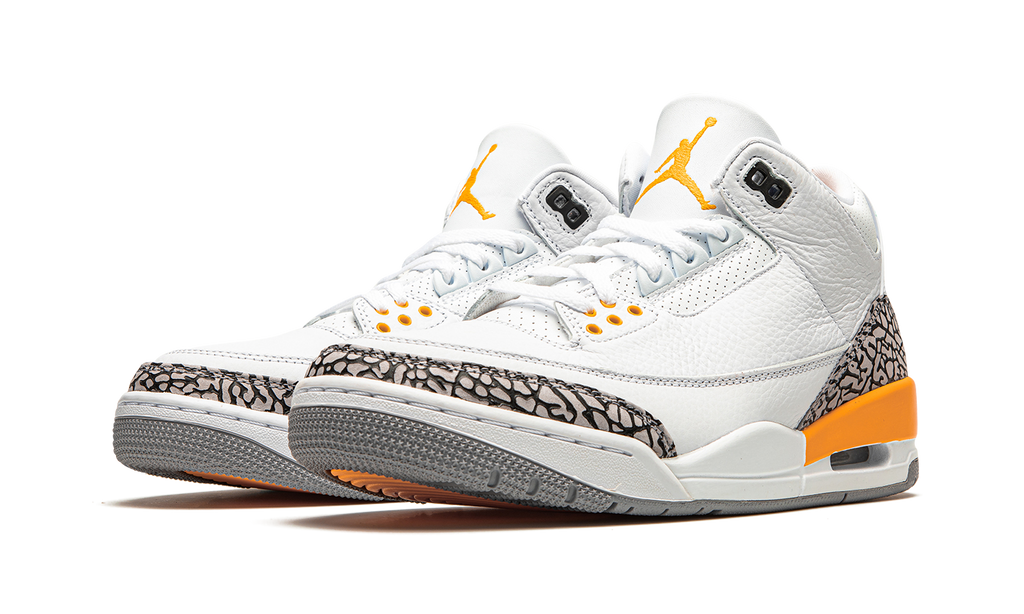 3 Retro Laser Orange