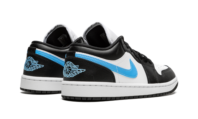 1 Low Black University Blue White