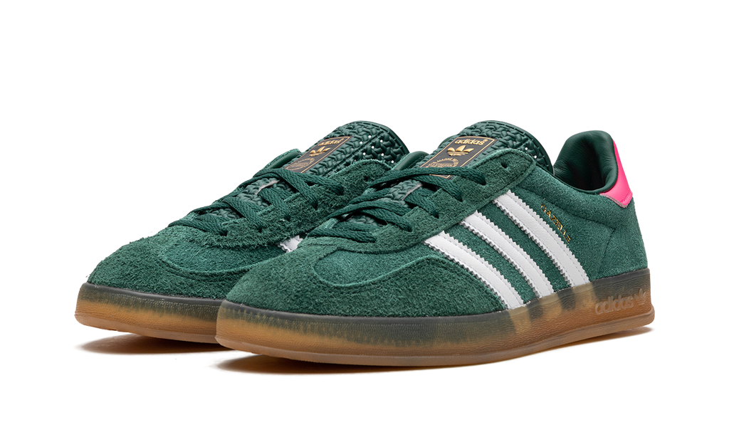 Gazelle Indoor Collegiate Green Lucid Pink