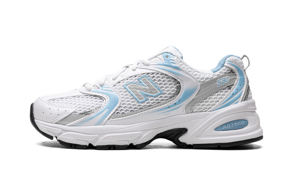 530 White Silver Navy
